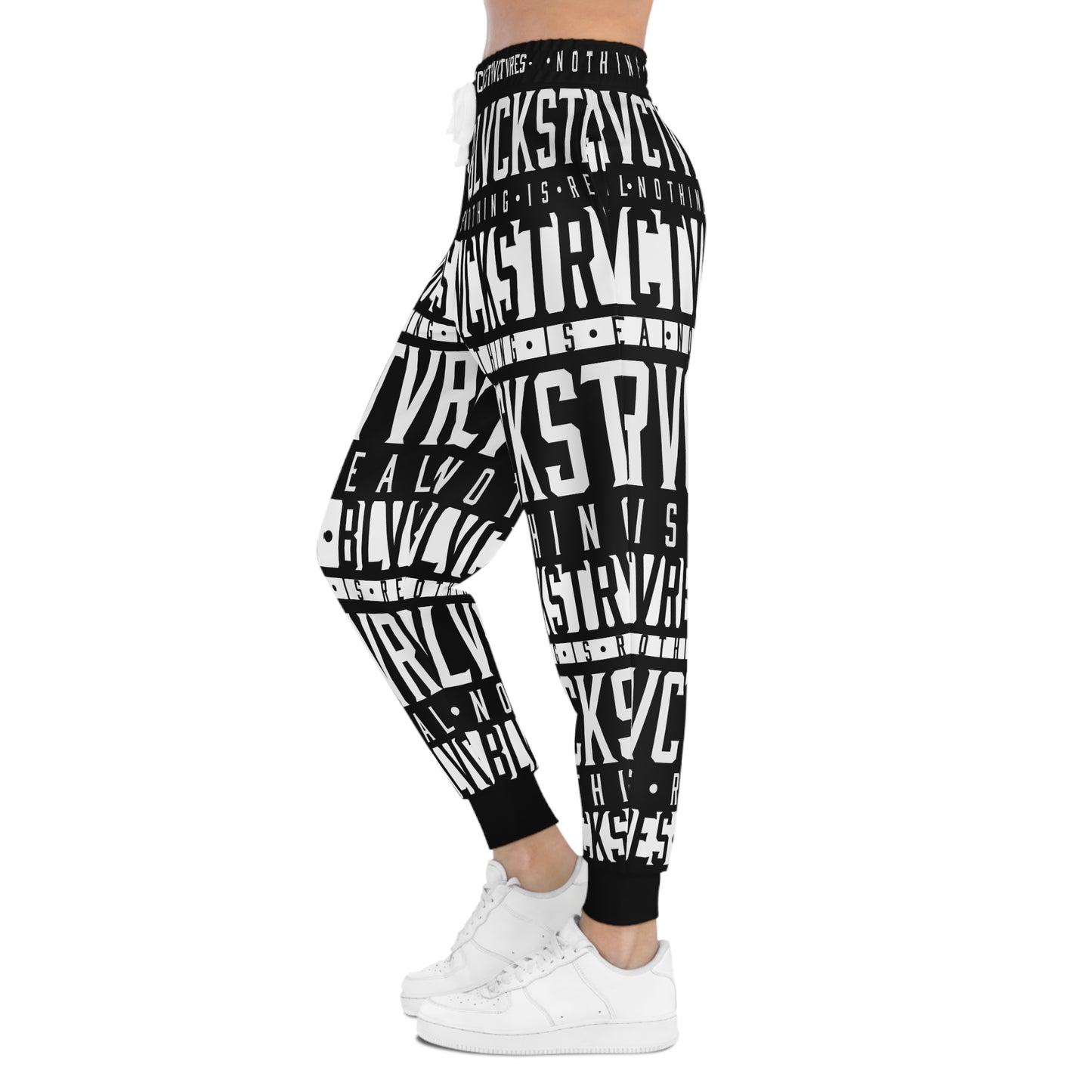 ł  • BlvckStrvctvres •  ł     all over black joggers