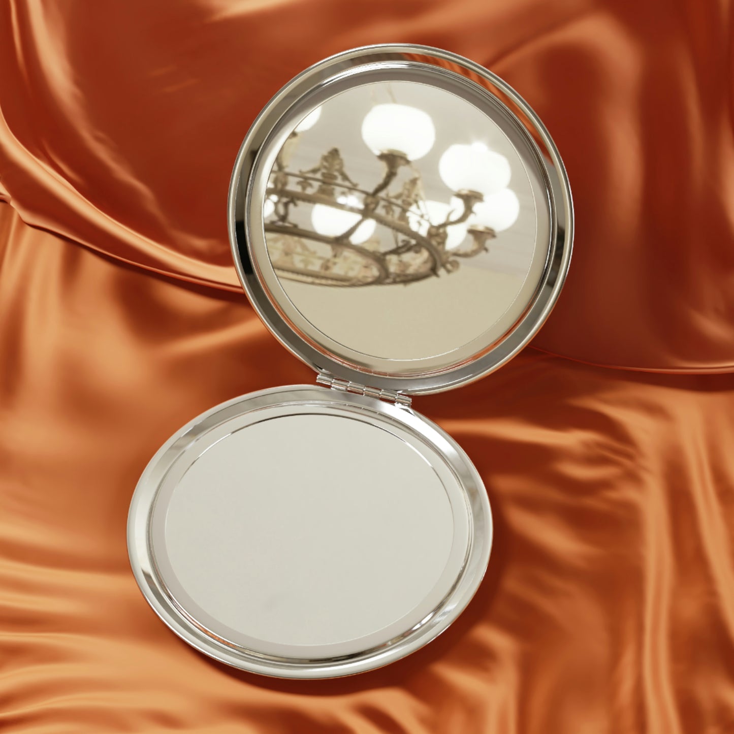 ł  • Heart •  ł     compact mirror